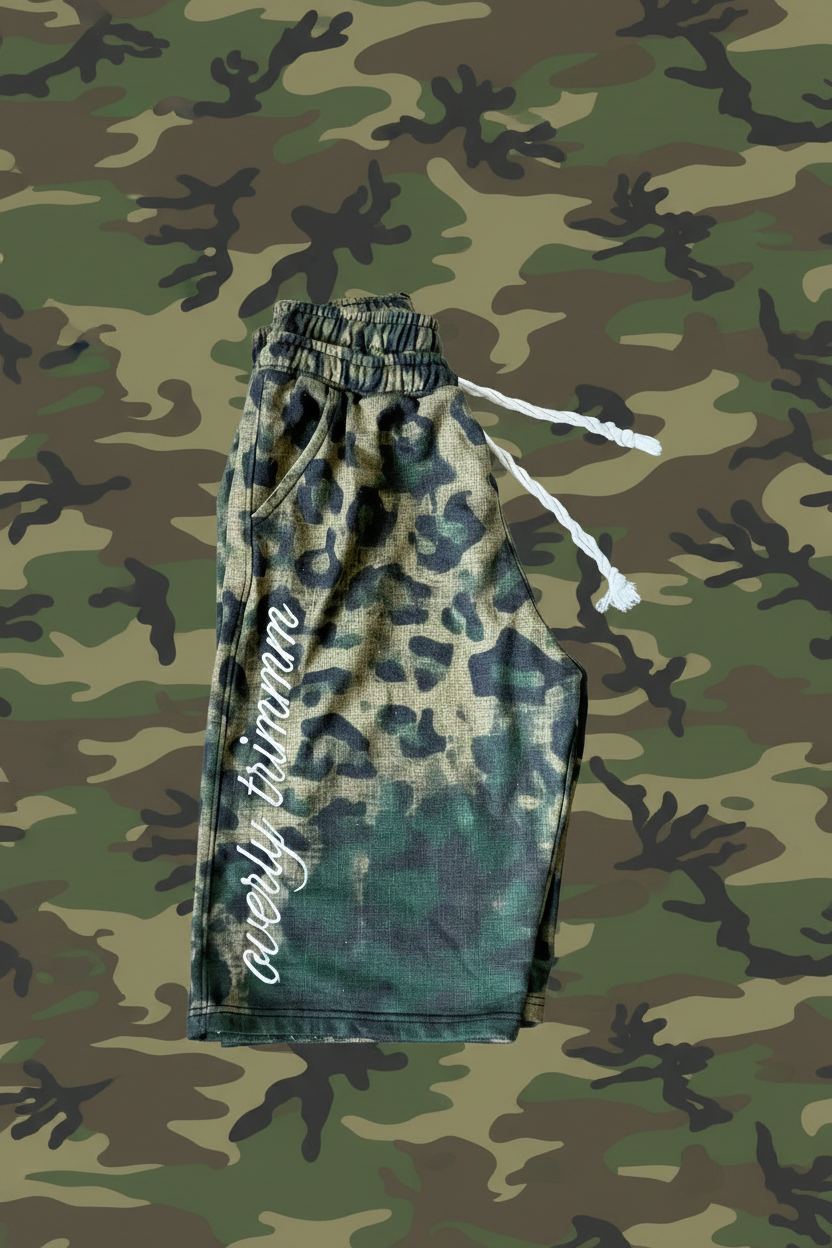 Camo Leopard Capris