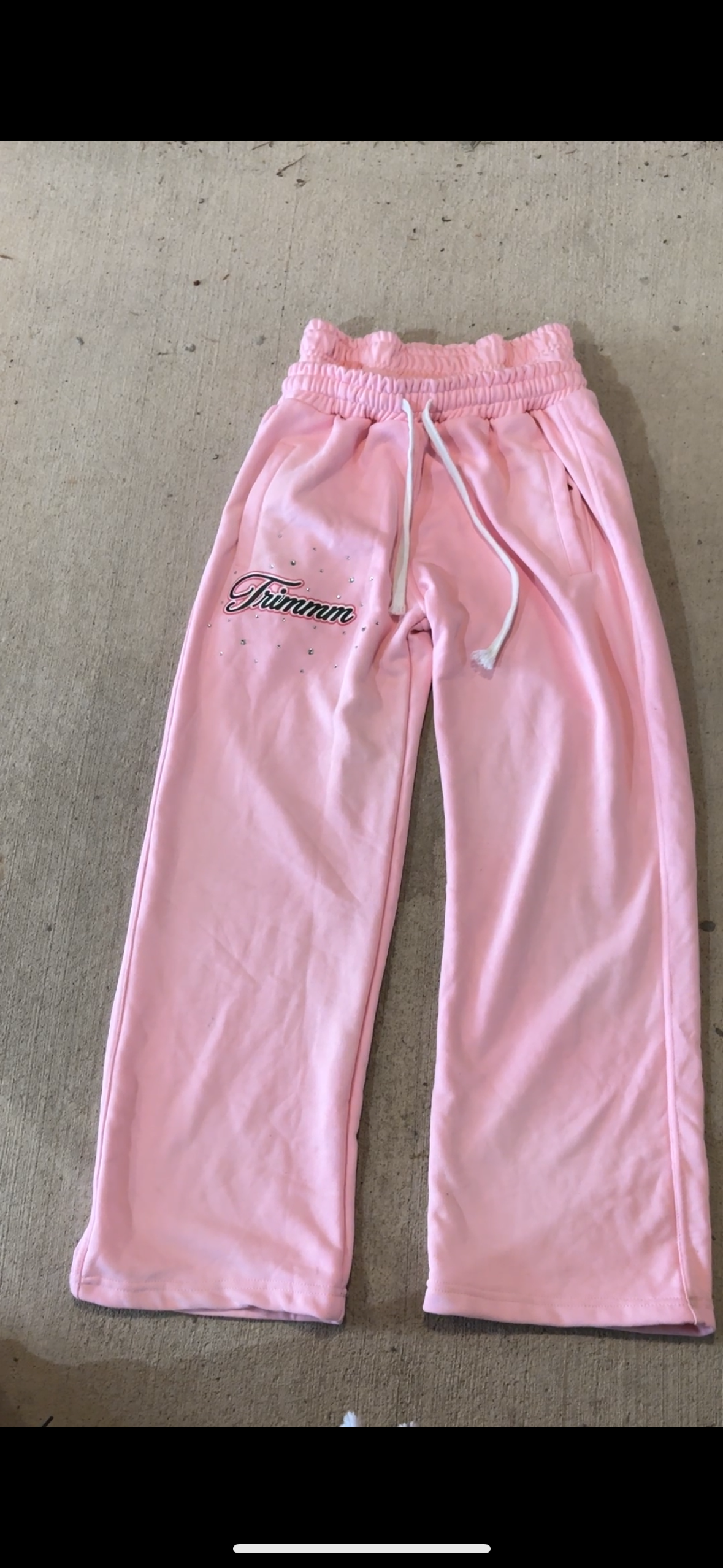 Pink Trimmm Sweats