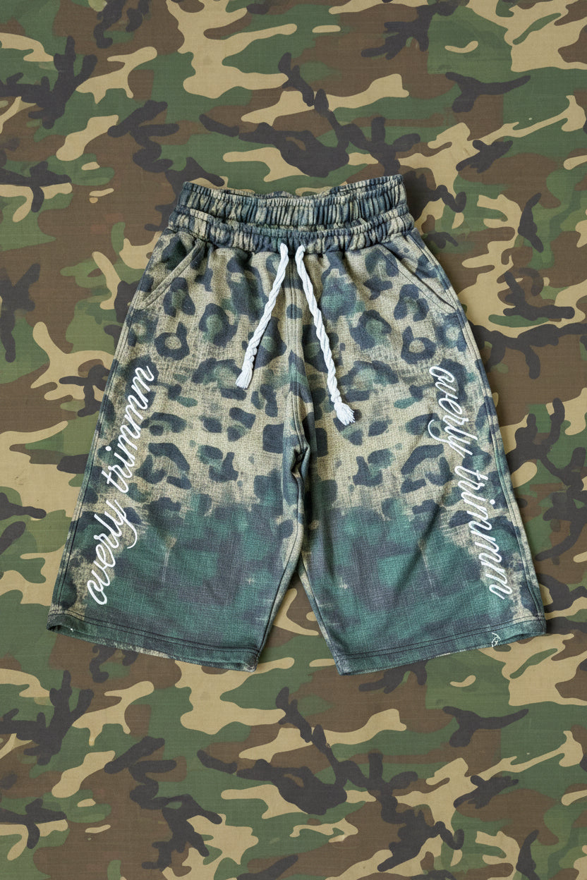 Camo Leopard Capris